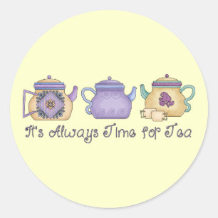 常にお茶の時間に割り当てる(&A) ラウンドシール