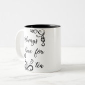 常にお茶の時間 ツートーンマグカップ (正面左)