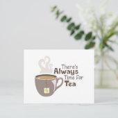 常にお茶の時間 ポストカード (スタンド正面)