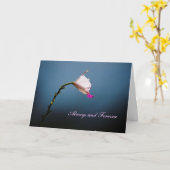 常にそして永久に カード (黄色い花)