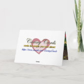 常にの私の愛のため、 カード (裏面)