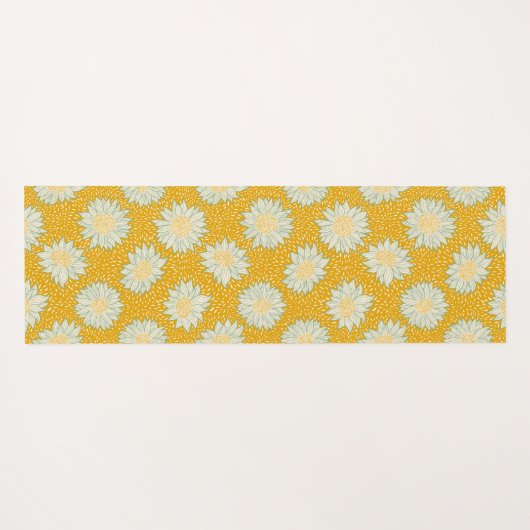 常にひまわり黄色 ヨガマット (裏面(横))