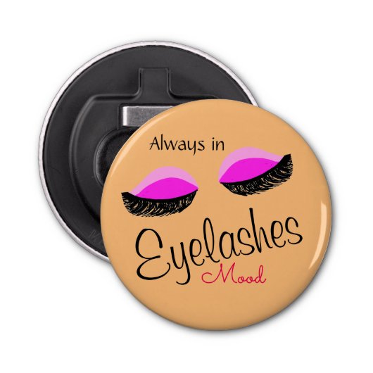 常にまつ毛ムードのトートバッグ 栓抜き (正面)