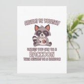 常にアライグマである シーズンカード (スタンド正面)