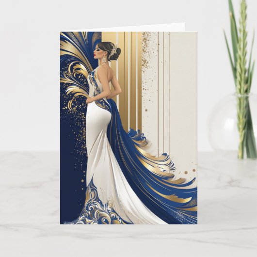 常にエレガント#5 ノートカード (正面)