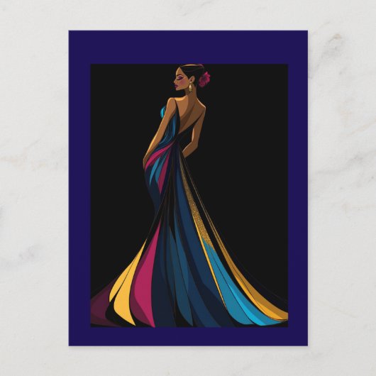 常にエレガント#6 ポストカード (正面)