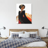 常にエレガント#9招待状 キャンバスプリント (インサイチュ (寝室))