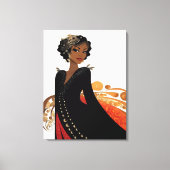 常にエレガント#9招待状 キャンバスプリント (正面)