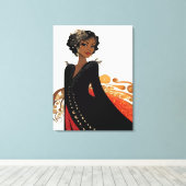 常にエレガント#9招待状 キャンバスプリント (インサイチュ (ウッドフロア))