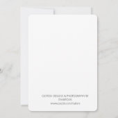 常にエレガント#9招待状 招待状 (裏面)