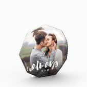 常にオーバーレイカップルをスクリプパーソナライズされたトする フォトブロック (左)