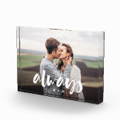 常にオーバーレイカップルをスクリプパーソナライズされたトする フォトブロック (右)