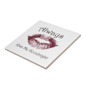 常にキスマイグッドナイトリップ タイル (側面)