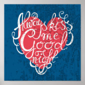 常にキスマイグッドナイト ポスター (正面)