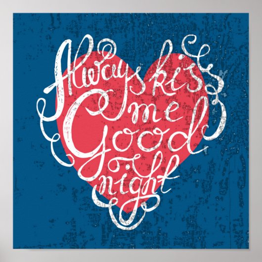 常にキスマイグッドナイト ポスター (正面)