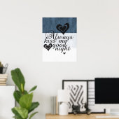常にキスマイグッドナイト ポスター (ホームオフィス)