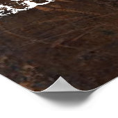 常にキスミーグッドナイトヴィンテージレザールック ポスター (角)