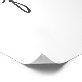 常にキス私のグッドナイトのポスターとハートスケッチ ポスター (角)