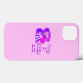 常にクイーンビーのライトピンク Case-Mate iPhoneケース (裏面 (横))
