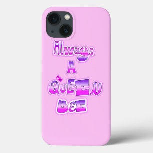 常にクイーンビーのライトピンク iPhone 13ケース