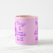 常にクイーンビーベビーピンクカップ マグカップ (中央)