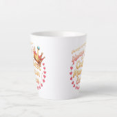 常にクールお母さん – かわいい12oz小 カフェラテマグ (正面)