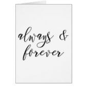 常にグリーティングカードを使用する (正面)