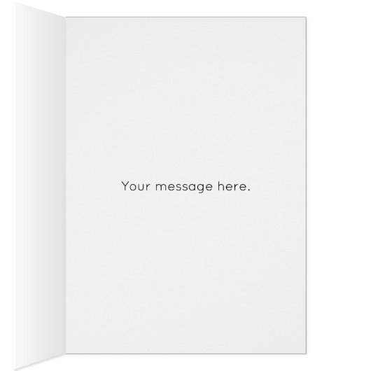 常にグリーティングカードを使用する (内側 (右))