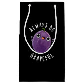 常にグレーププおもしろいプンダークBG スモールペーパーバッグ (正面)