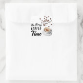 常にコーヒーの時間である スクエアシール (バッグ)