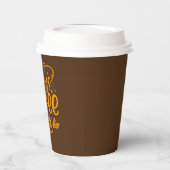常にコーヒータイム引用文lコクールーヒショップ 紙コップ (左)