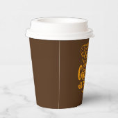 常にコーヒータイム引用文lコクールーヒショップ 紙コップ (右)