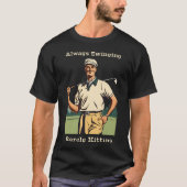 常にゴルフTシャツをスイング Tシャツ (正面)