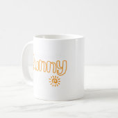 常にサニーサイド コーヒーマグカップ (正面左)