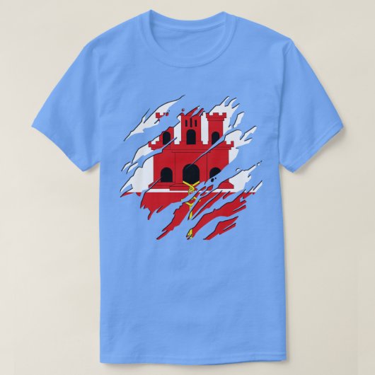 常にジブラルタル Tシャツ (デザイン正面)