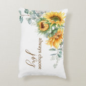 常にジョイサンフラワーユーカリを選択 アクセントクッション (裏面(縦))