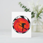 常にスキ考えーを ポストカード (スタンド正面)