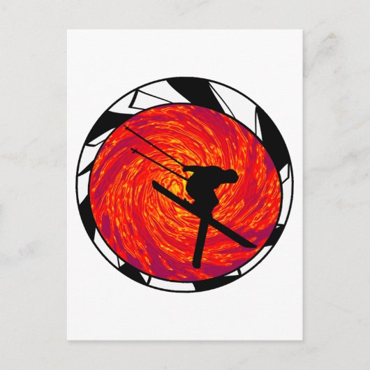 常にスキ考えーを ポストカード (正面)