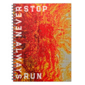 常にストップ回路を走やる気を起こさせるしない ノートブック (正面)