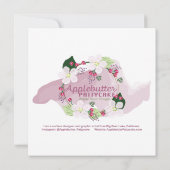 常にスペインの喜ぶグリーティングカード (裏面)