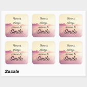 常にスマイル スクエアシール (シート)