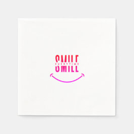 常にスマイル スタンダードカクテルナプキン