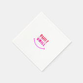 常にスマイル スタンダードカクテルナプキン (角)