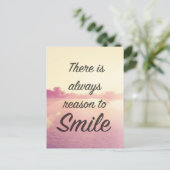 常にスマイル ポストカード (スタンド正面)