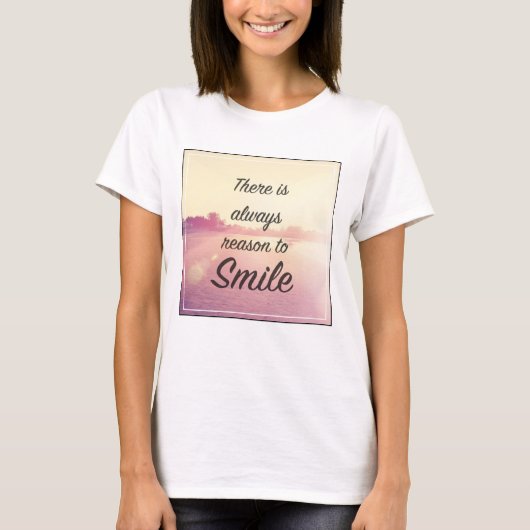 常にスマイル Tシャツ (正面)