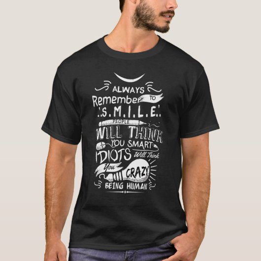常にスマイル Tシャツ (正面)