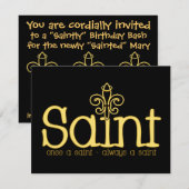 常にセイント 招待状 (正面/裏面)