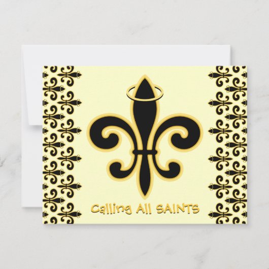 常にセイント 招待状 (正面)