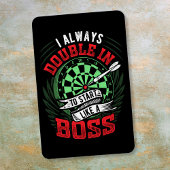 常にダブルインボス- Dartファン マグネット