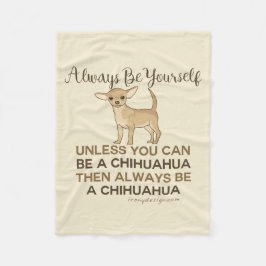 常にチワワ フリースブランケット